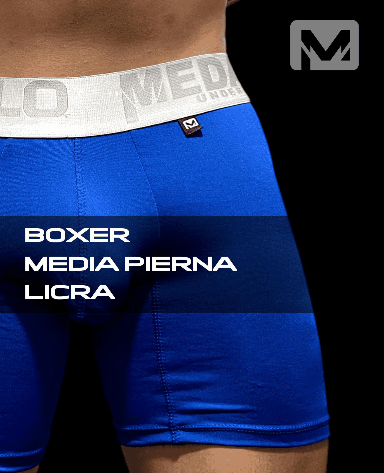 BOXER MEDIA PIERNA LICRA