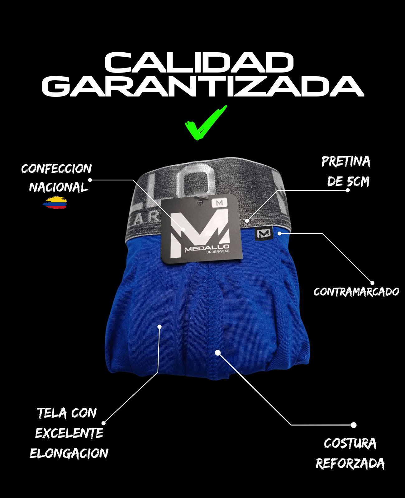 PACK DE BOXER LICRA X13