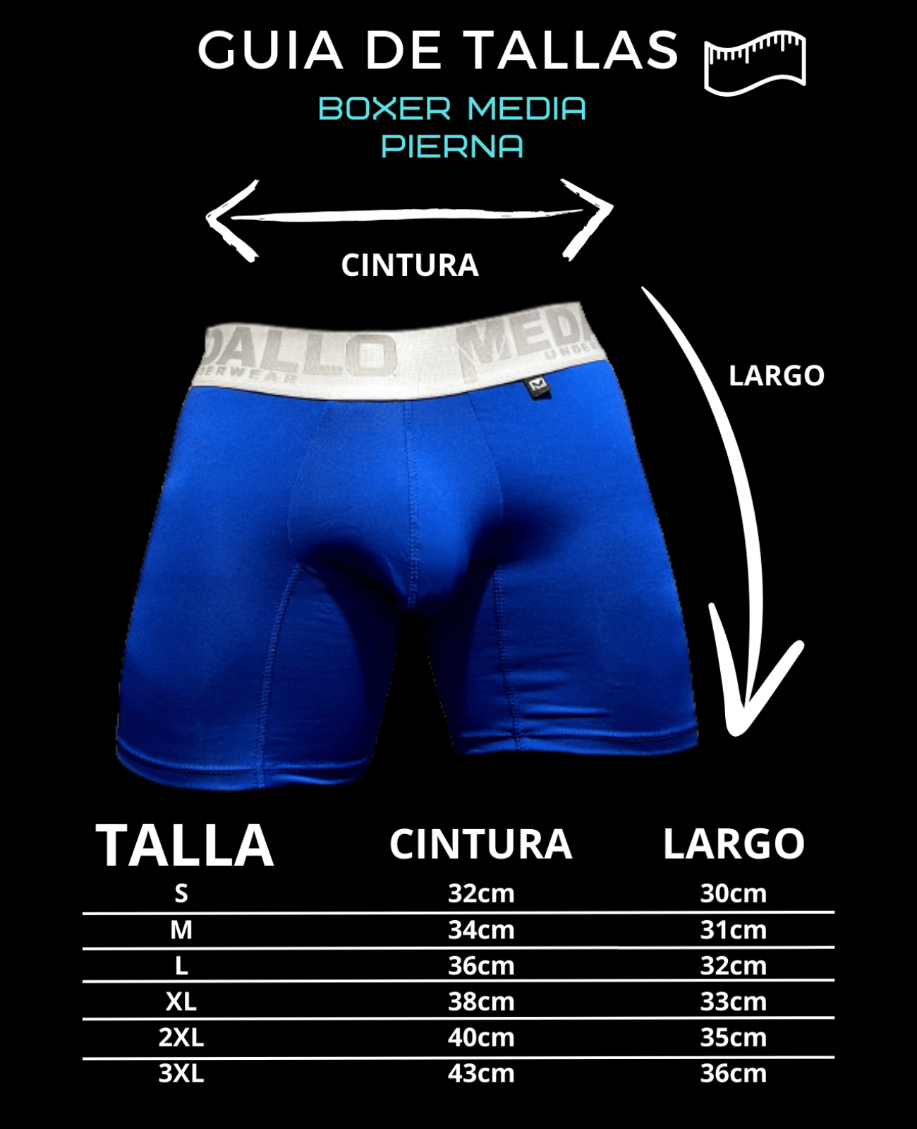 PACK DE BOXER LICRA X13