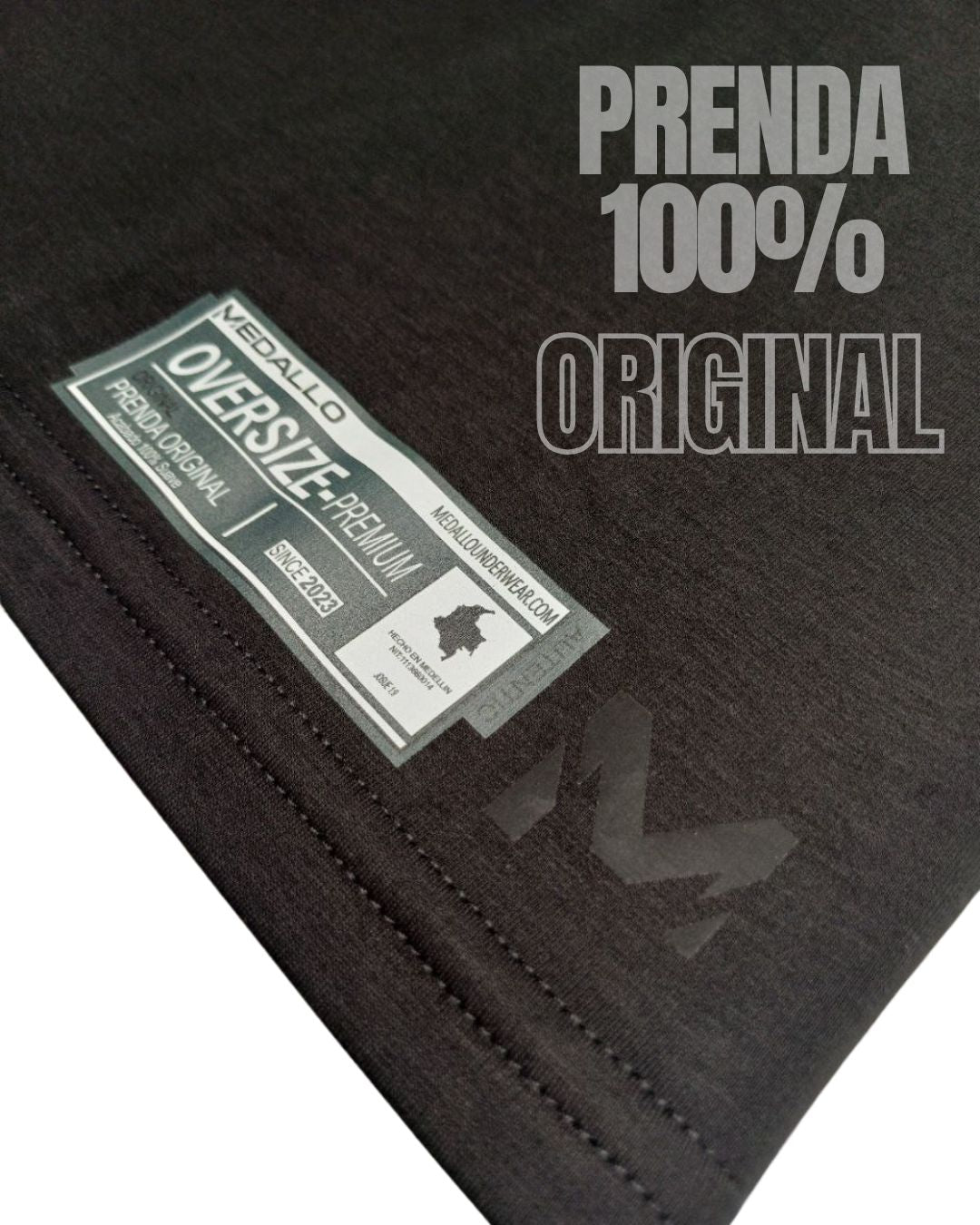 Camiseta Oversize Dubai - Negra